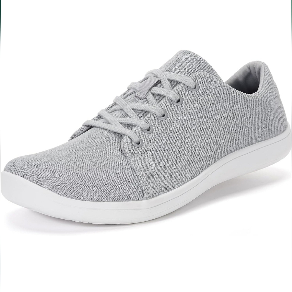 Whitin Transitional Barefoot Shoes Gray Light Women's Sneakers Size 8